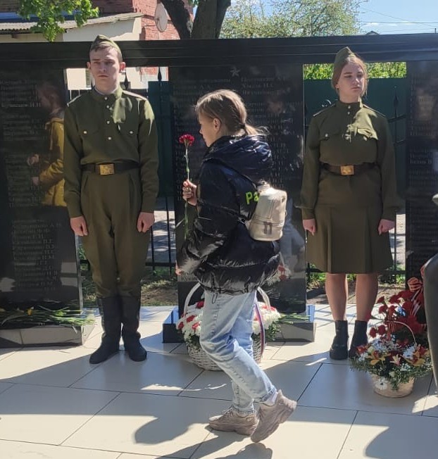 Посещение Мемориального комплекса в Голубево.